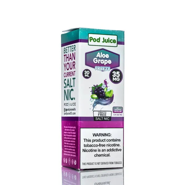 Pod Juice Aloe Grape Freeze Salt Nic 30mL TFN