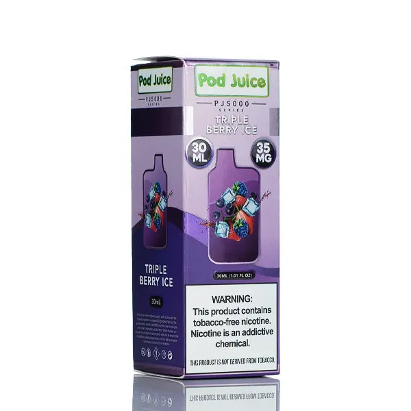 Pod Juice Triple Berry Ice Salt Nic 30mL TFN