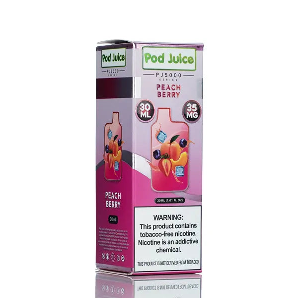 Pod Juice Peach Berry Salt Nic 30mL TFN