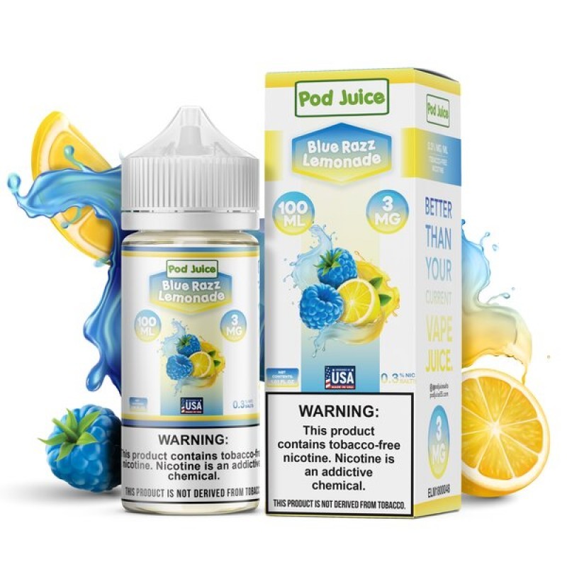 Pod Juice Freebase 100mL E-Juice