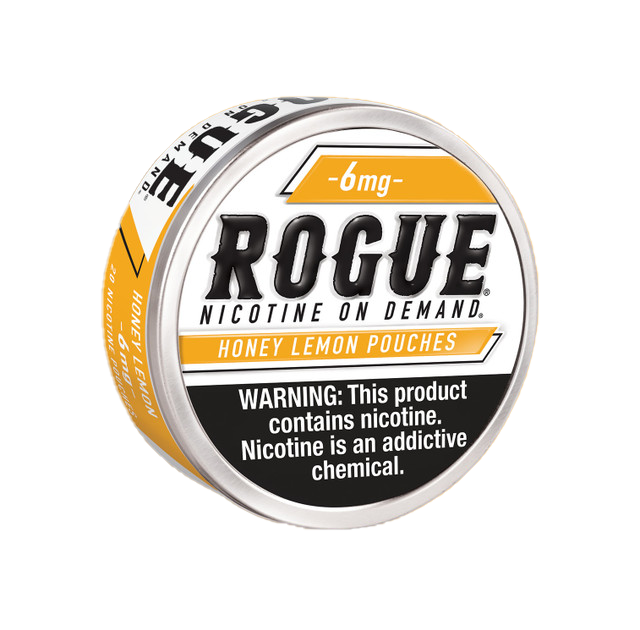 Rogue Nicotine Pouches – 3mg & 6mg, 20 Count (Tobacco-Free, Slim Pouches)