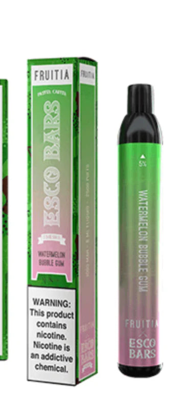 Fruitia X Esco Bar 2500 Puffs Disposable Gummy Bear