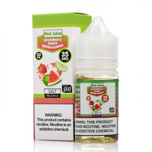 Pod Juice Strawberry Apple Watermelon Salt Nic 30mL