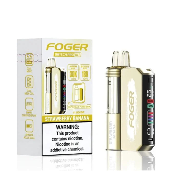 Foger Switch Pro Kit Strawberry Banana 30K Puffs