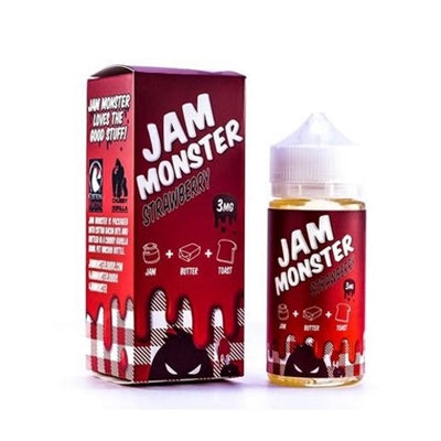 Jam Monster Strawberry | Classic Strawberry Vape Juice