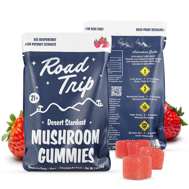 oad Trip Mushroom Gummies – 14,000 mg Amanita (Watermelon, Raspberry, Peach)