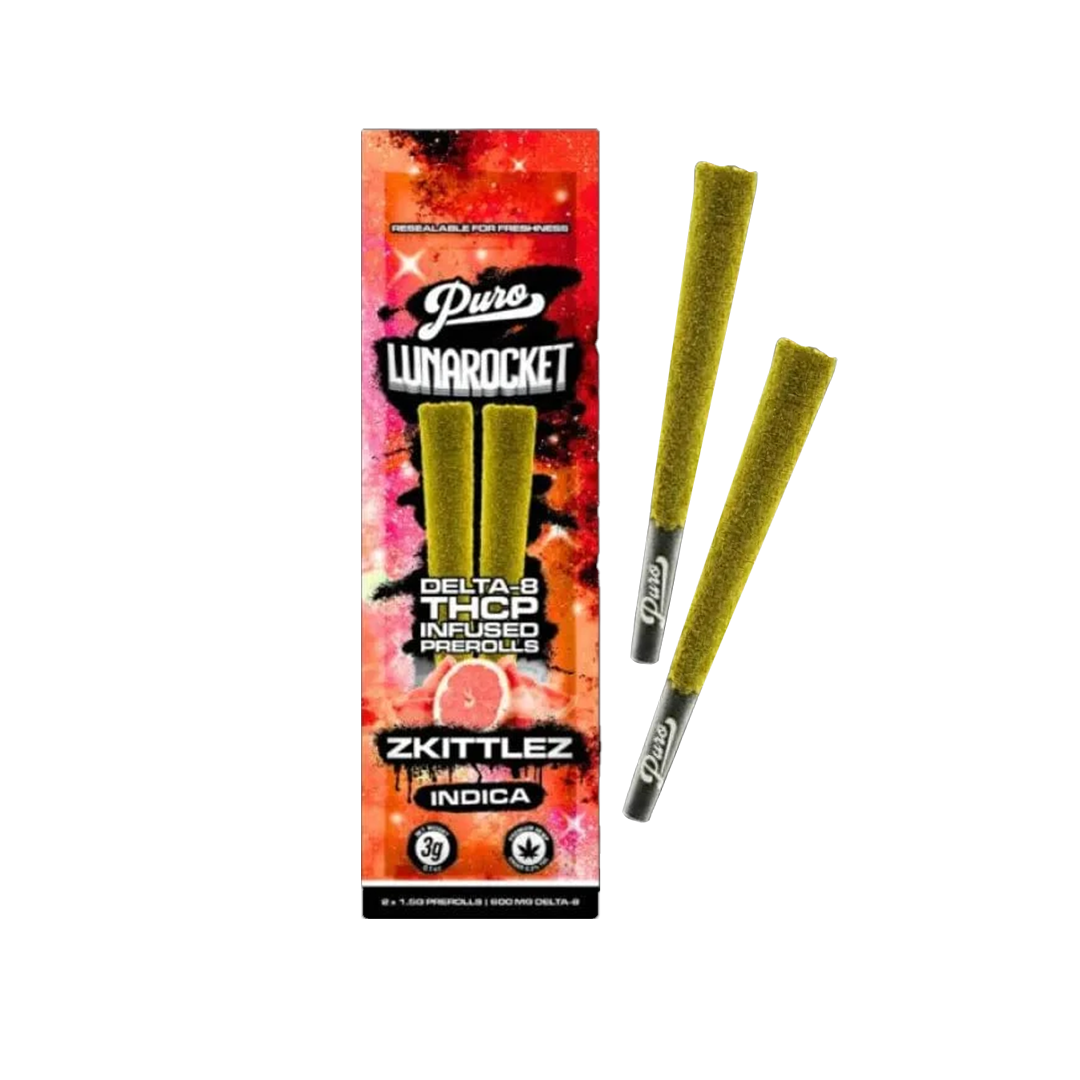 Puro Lunar Rocket Delta 8 + THCP Pre-Rolls (Sativa)