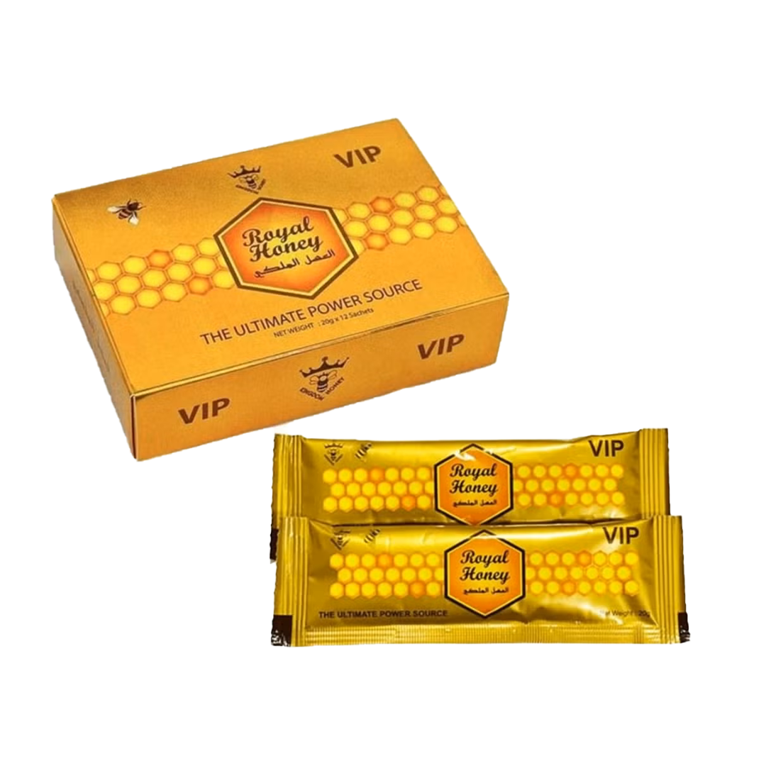 VIP Royal Honey Gold – 20g Sachets (12 Pack)
