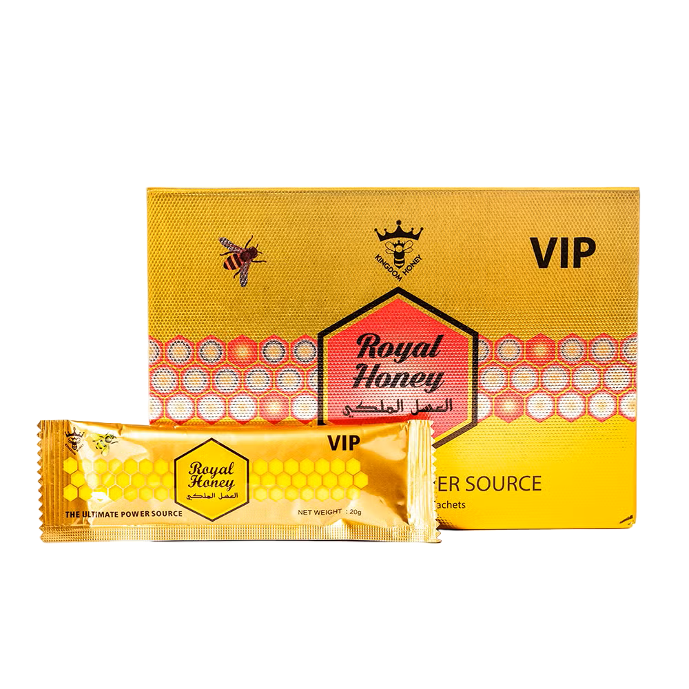 VIP Royal Honey Gold – 20g Sachets (12 Pack)