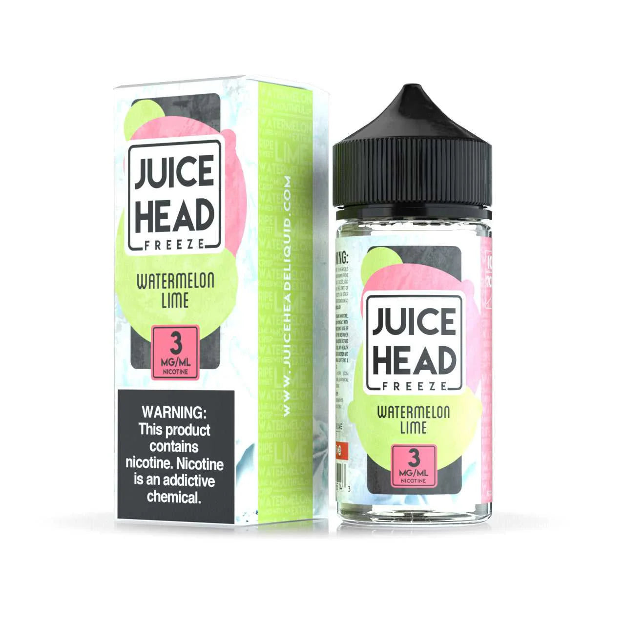 Juice Head Freeze 100ml E-Juice Watermelon Lime