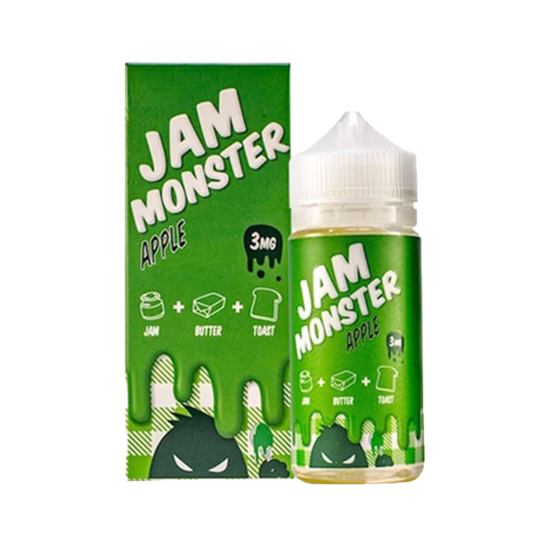 Jam Monster Apple 100ml – Crisp Apple Jam E-Liquid