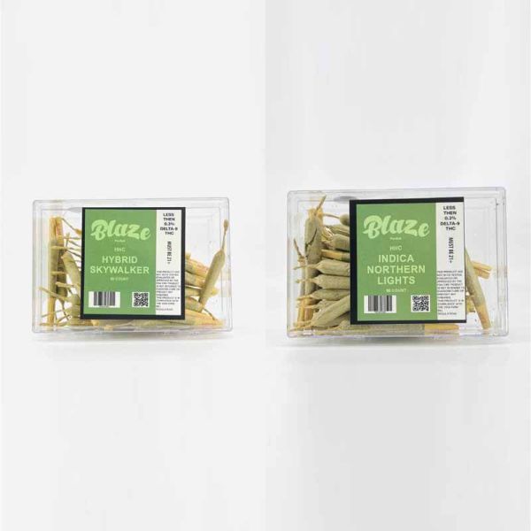 Blaze Hhc Prerolls 50CT/Box Sativa Sour Diesel