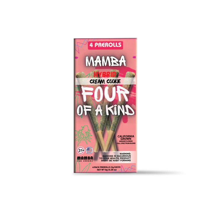 Mamba Four of a Kind – 2g Pre-Rolls (10ct Pack)