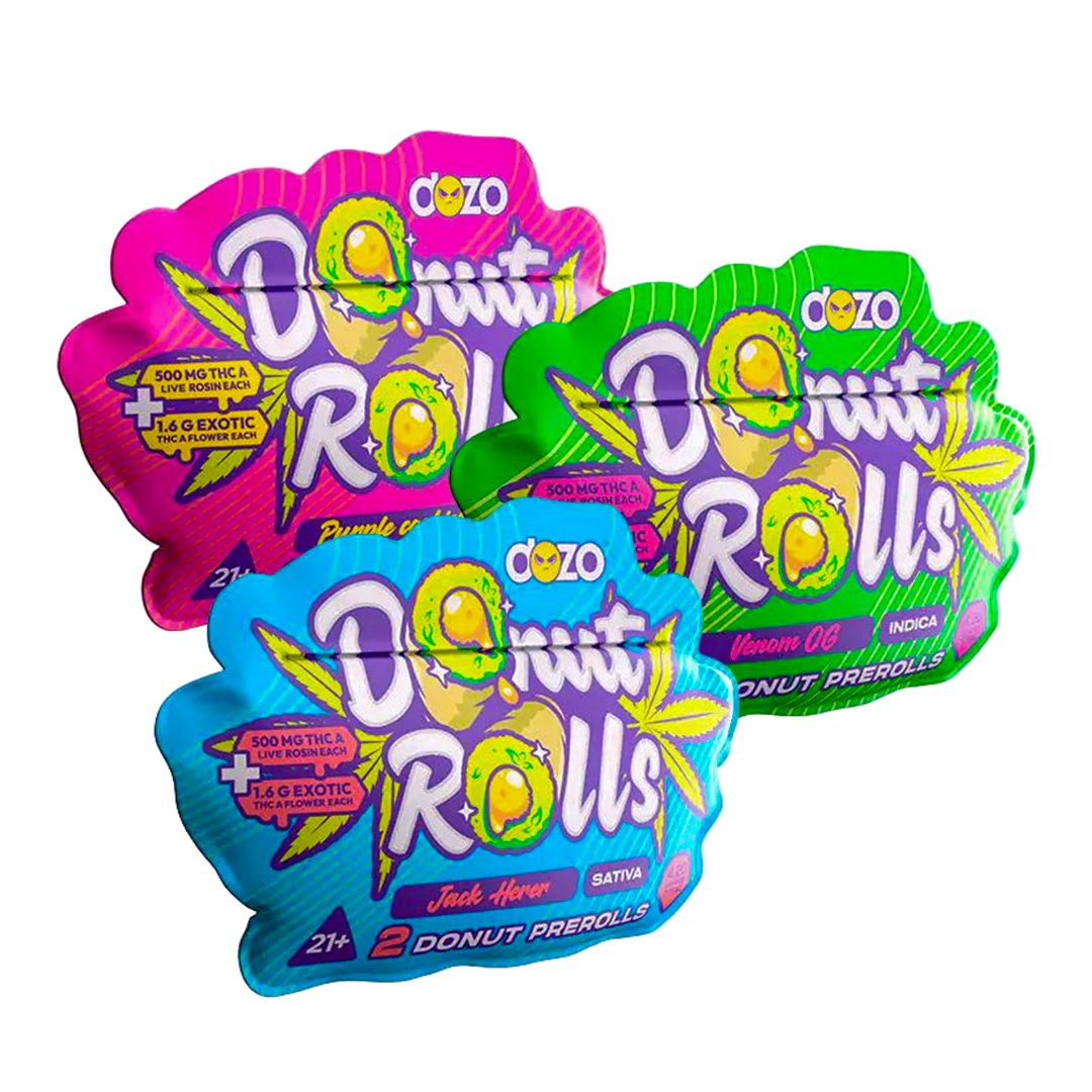 Dozo Donut Pre-Rolls – 4g Hash Holes