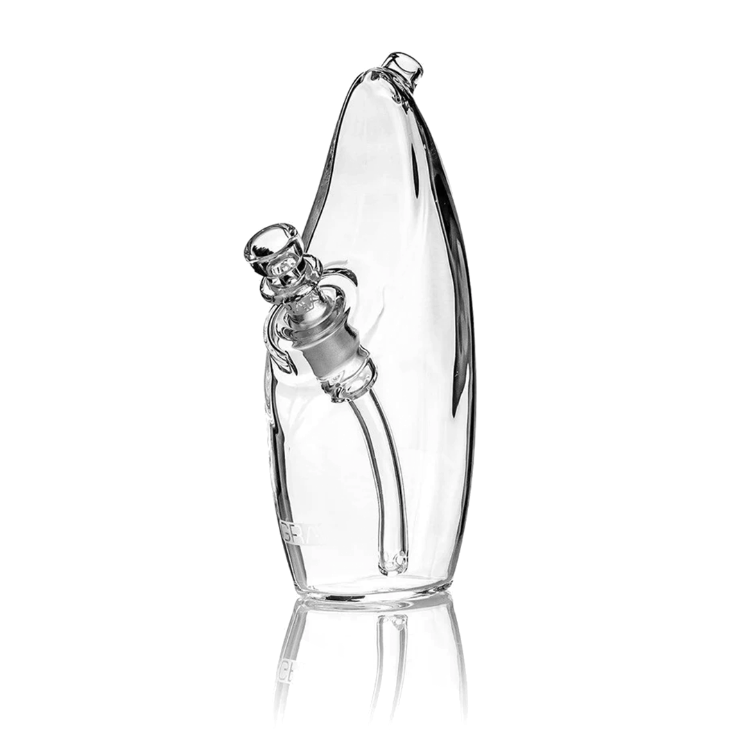 GRAV Rain Bubbler – Compact Borosilicate Glass Water Pipe