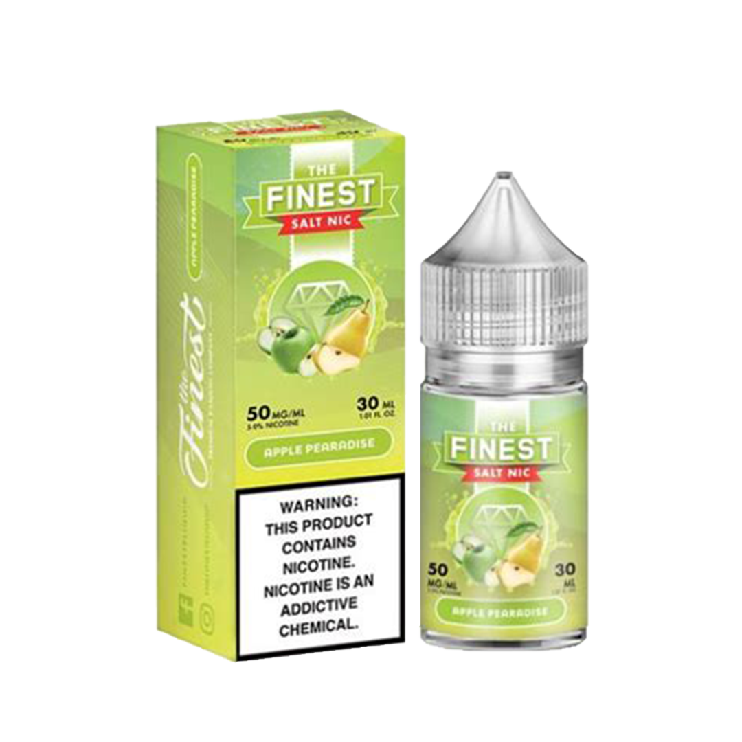 Finest Salt Nic bottle and packaging on a white background
