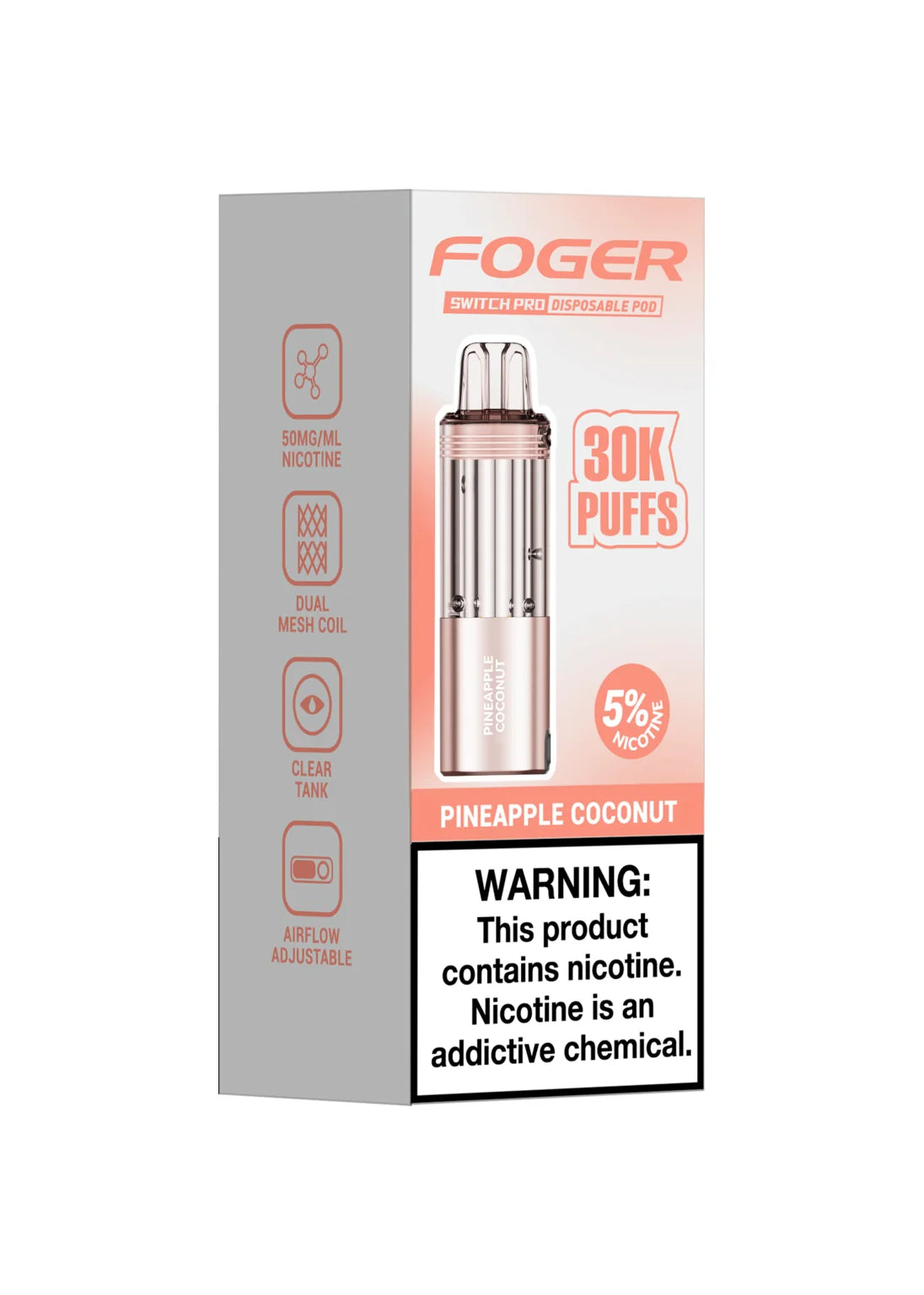 Foger Pineapple Coconut 30K Puffs