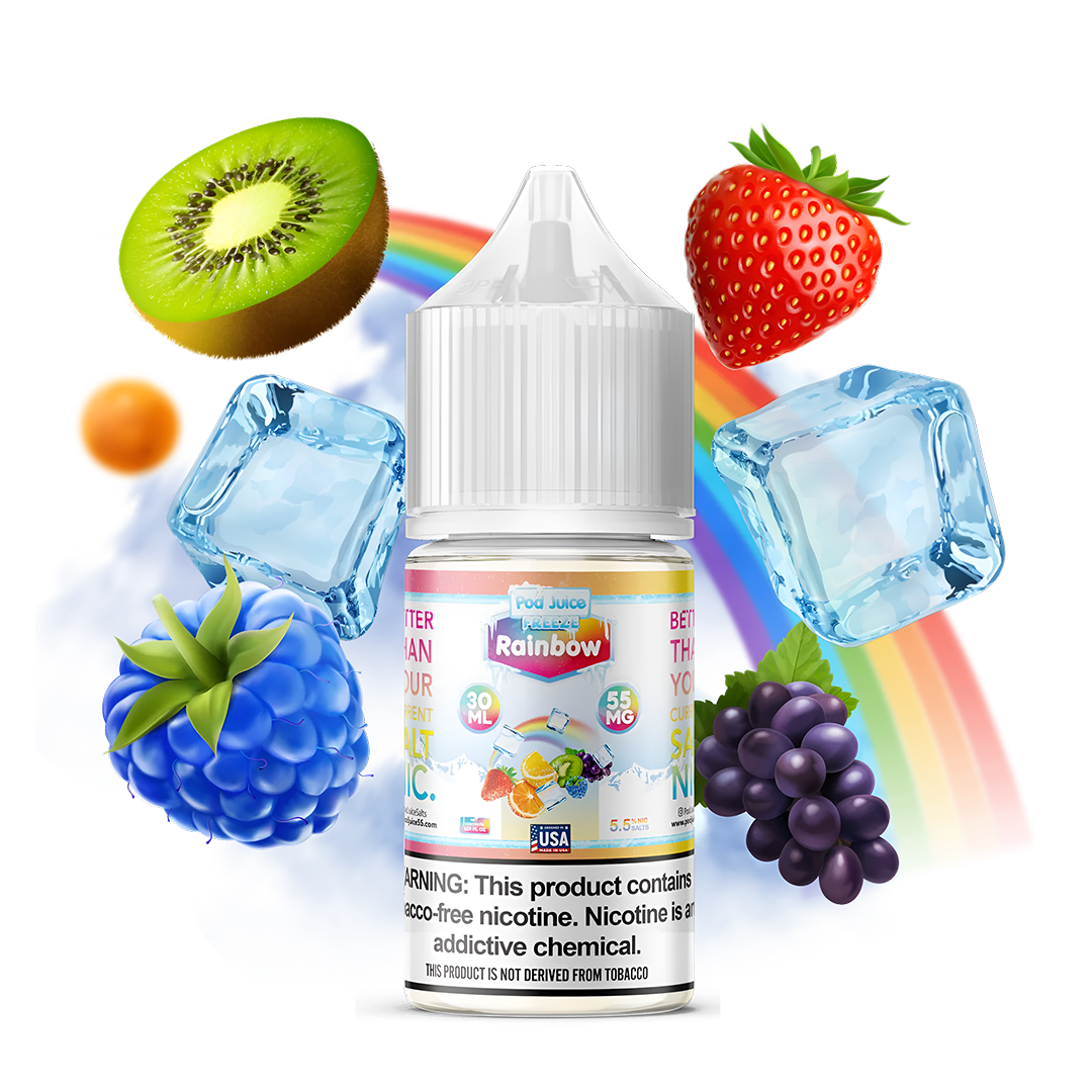 Pod Juice Rainbow Freeze Salt Nic 30mL TFN