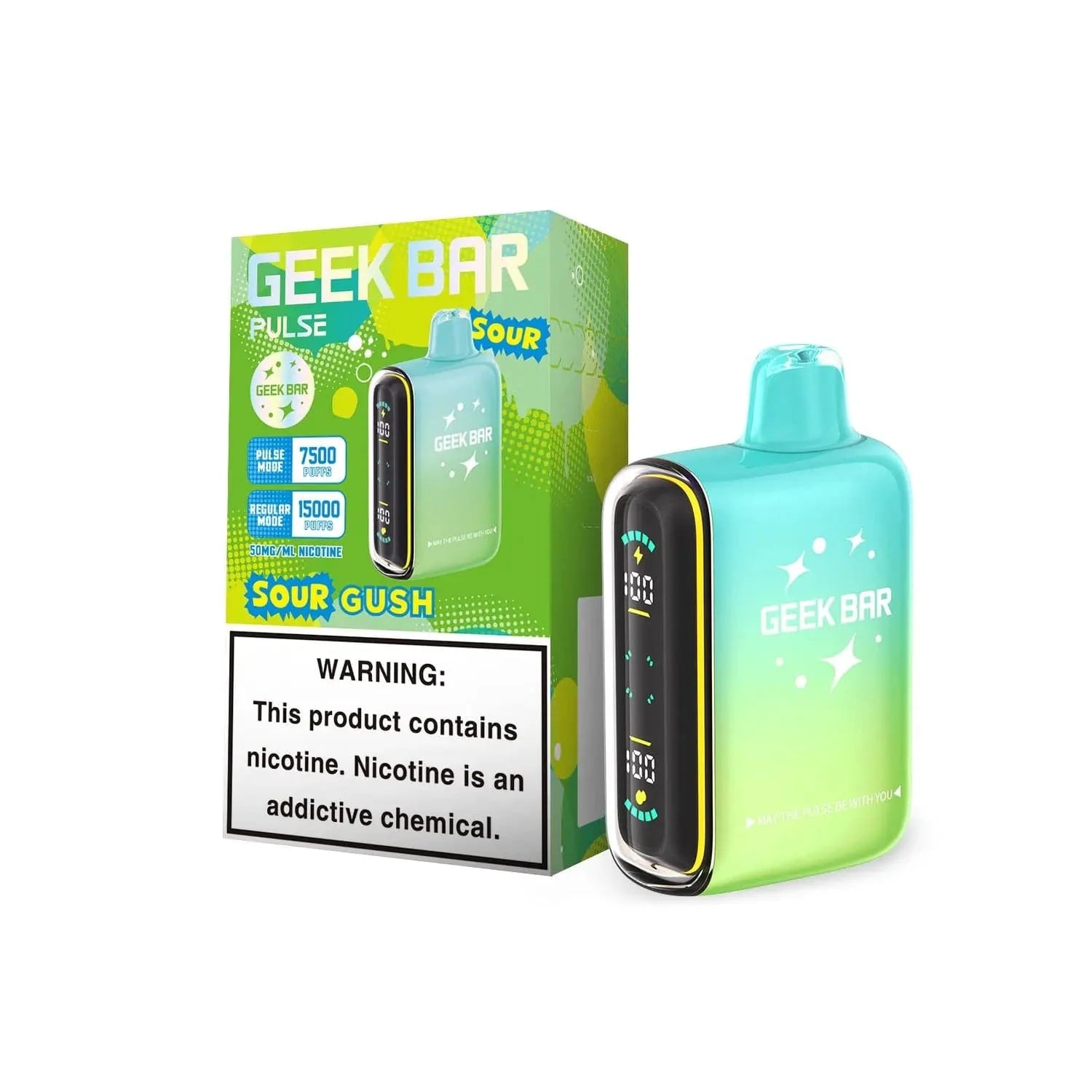 Geek Bar Sour Blue Gush 15000 Puffs