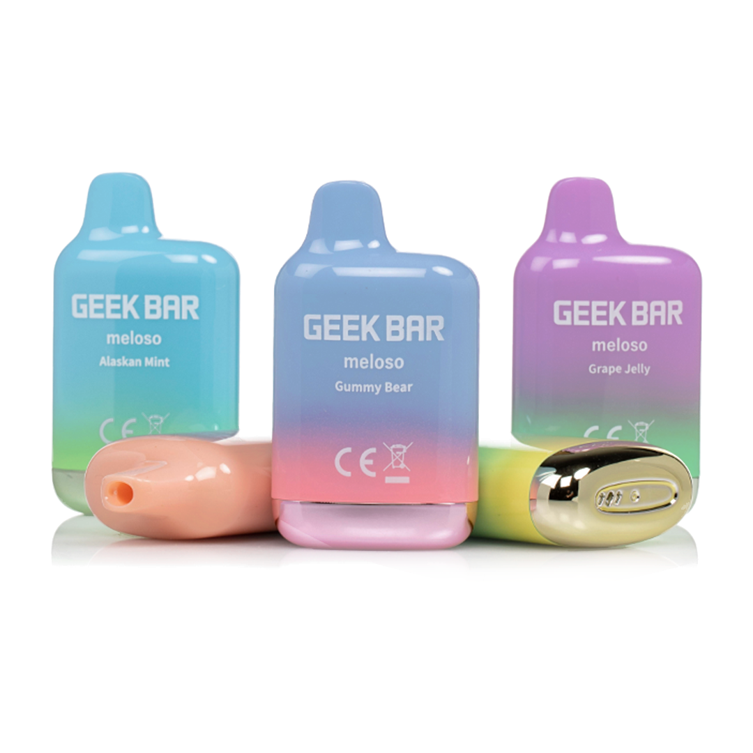Geek Bar Meloso Mini 1500 Disposable Vape 50mg gummy bear
