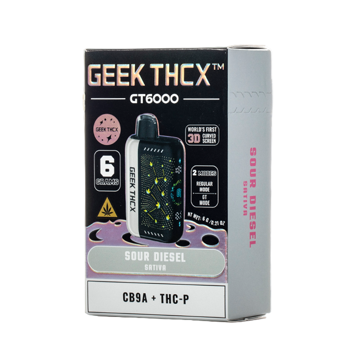 Geek THCX Pulse X 6g Disposable – THC-A + THC-P Blend