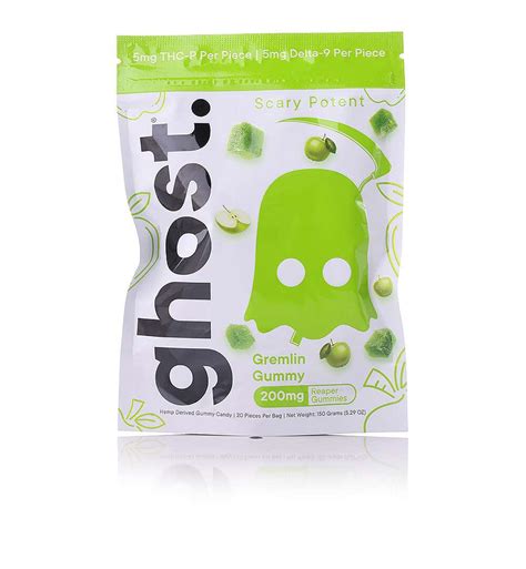 Ghost Reaper Gummies – Gremlin Gummy (D9 + THC-P, 2ct Pack, 30 Packs/Box)