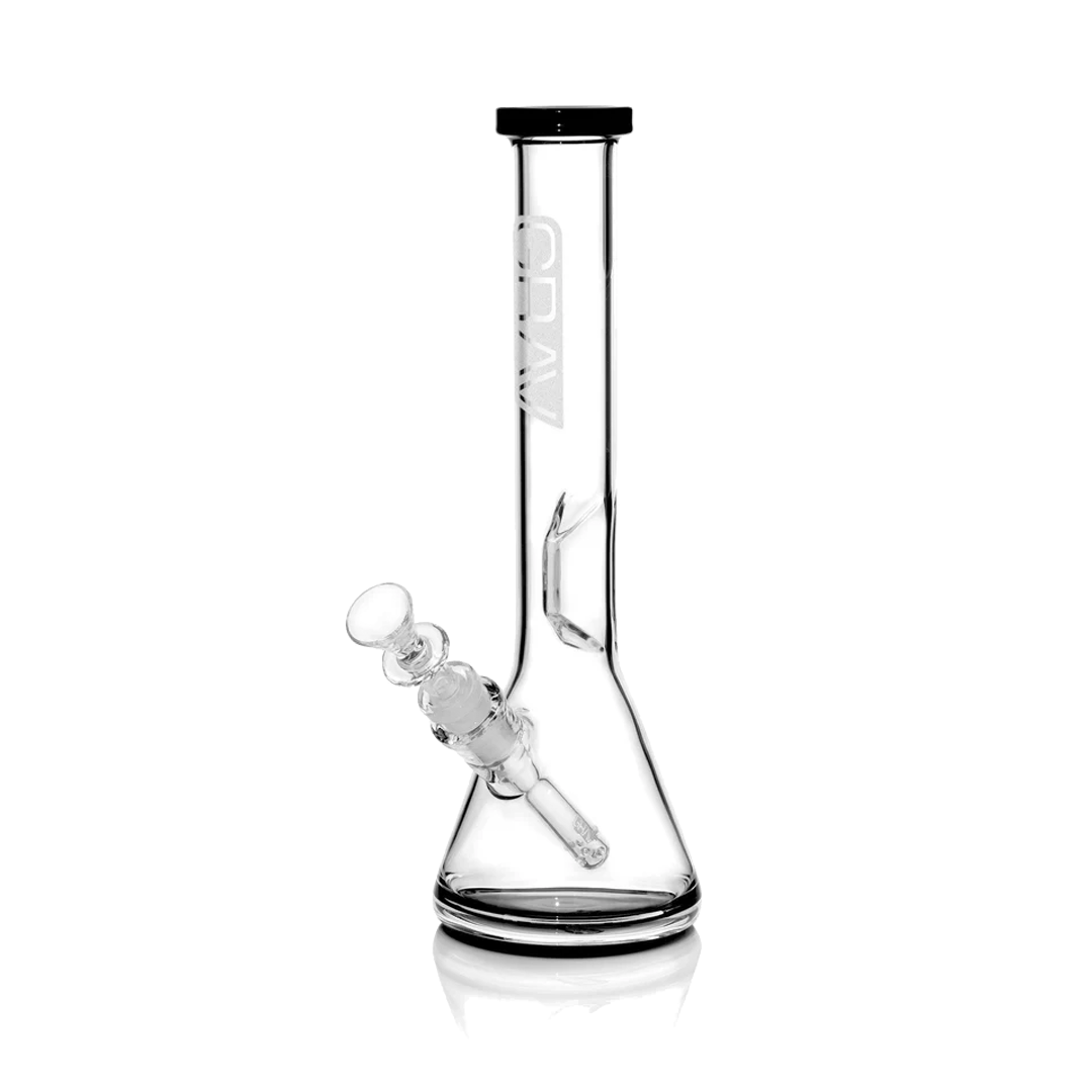 GRAV Medium Beaker Base Waterpipe - Black Accent