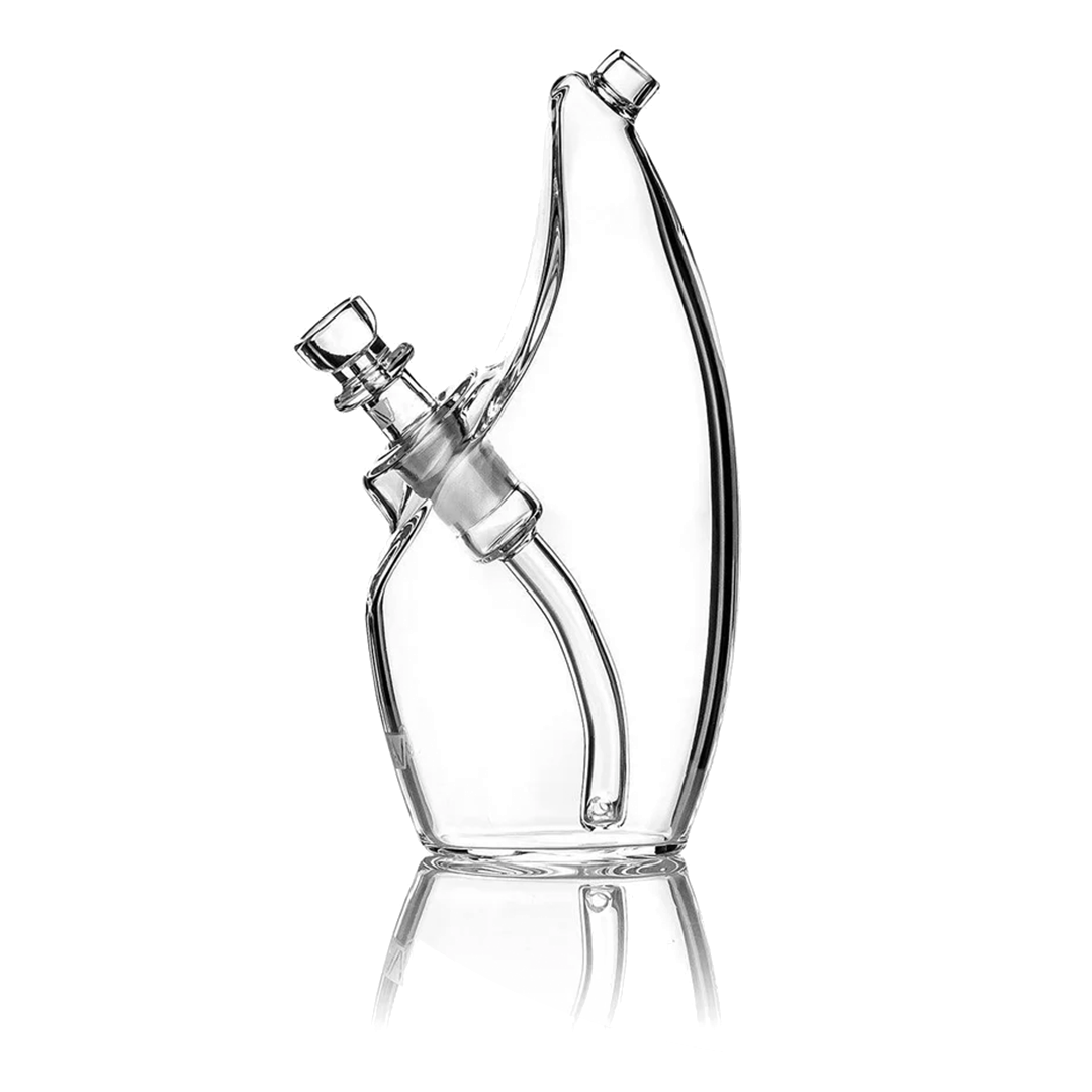 GRAV Rain Bubbler – Compact Borosilicate Glass Water Pipe