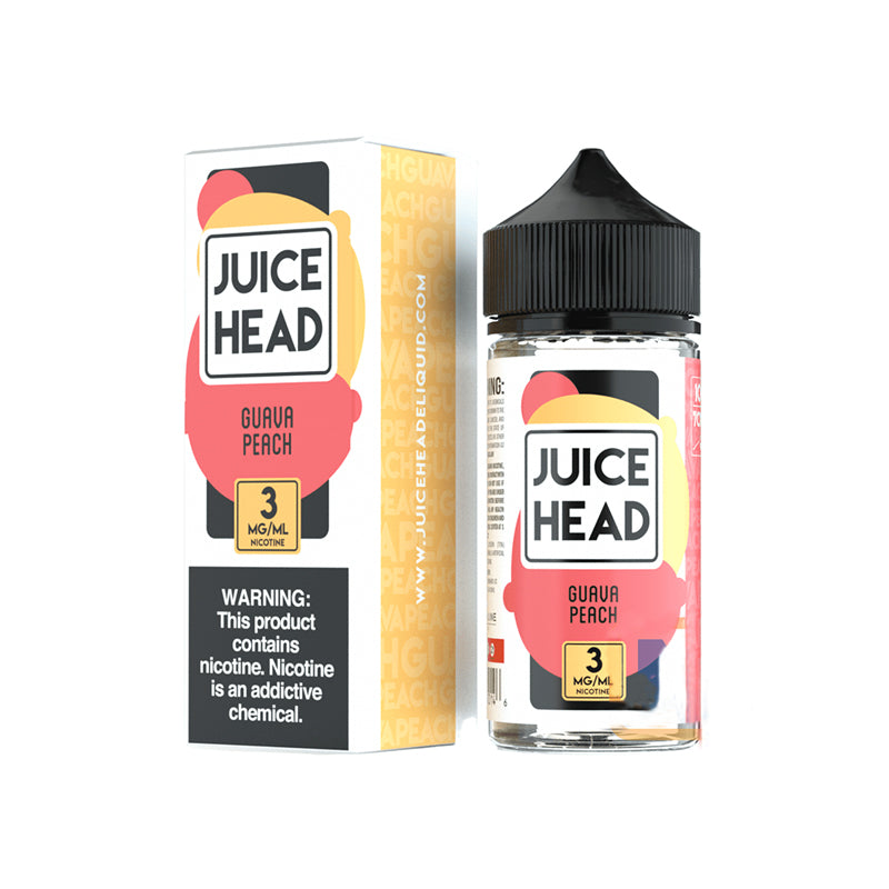 Juice Head Freeze 100ml E-Juice Guava Peach