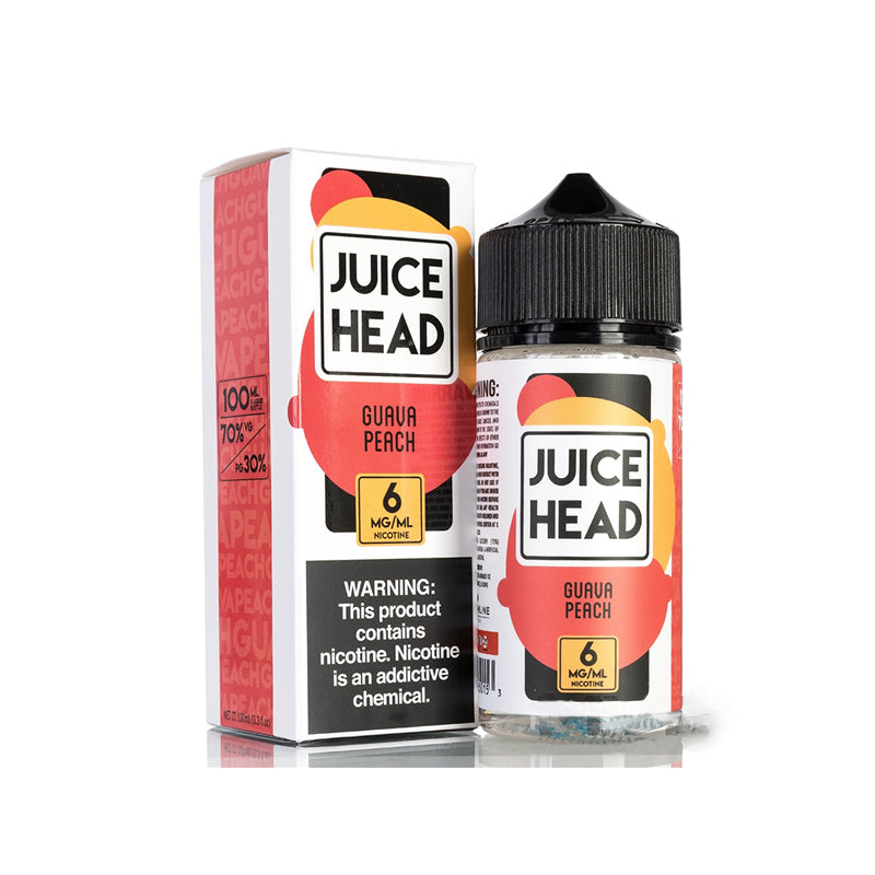 Juice Head 100ml E-Juice Guava Peach