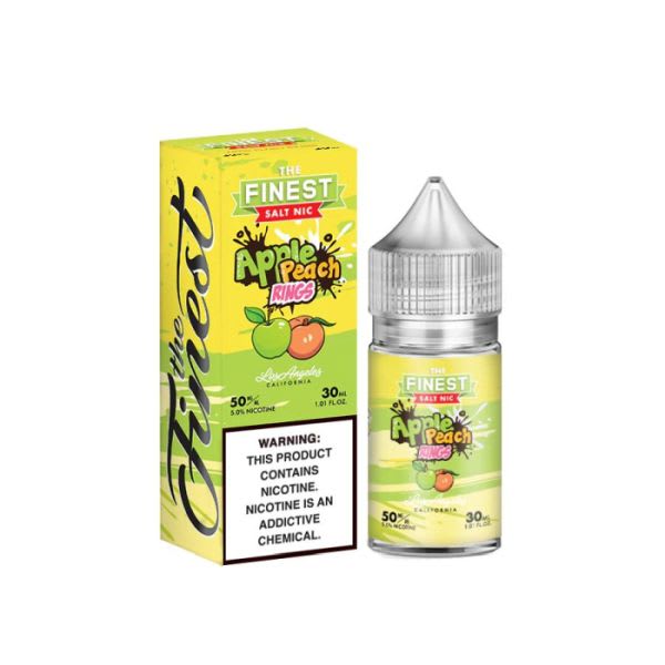 Finest Salt E-Juice 30ml Apple Peach Sourrings 30mg