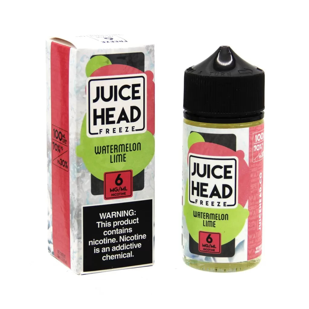 Juice Head Freeze 100ml E-Juice Watermelon Lime