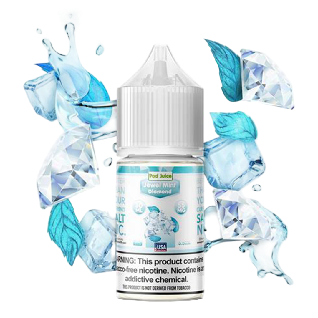 Pod Juice Jewel Mint Diamond Salt Nic 30mL TFN