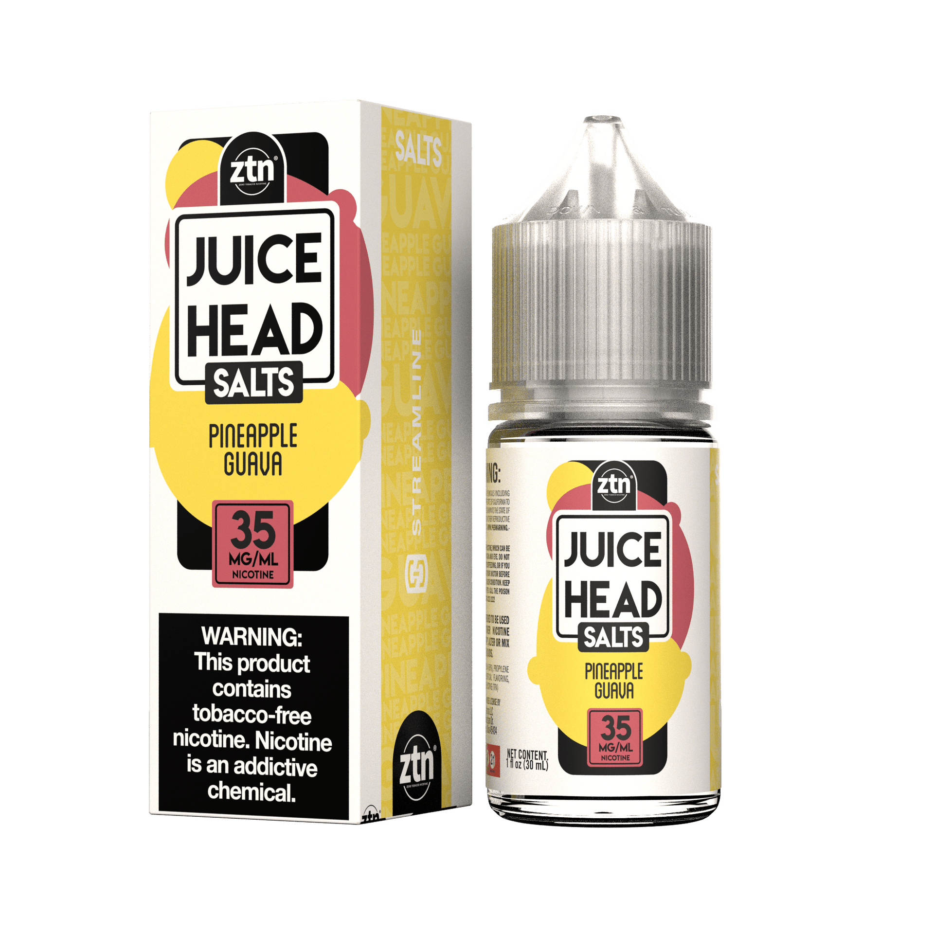Juice Head ZTN Salt E-Juice 30ml Pineapple Guava