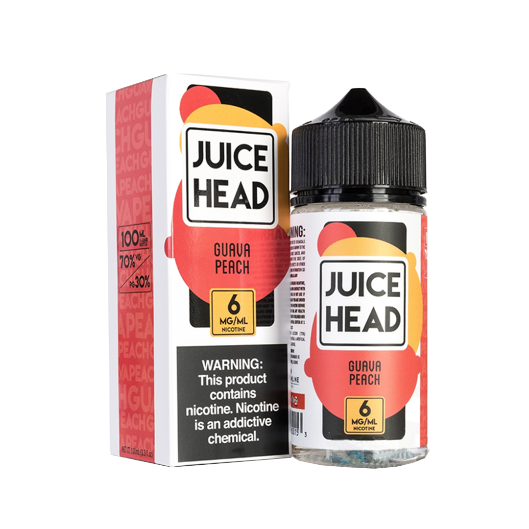 Juice Head 100ml E-Juice Guava Peach