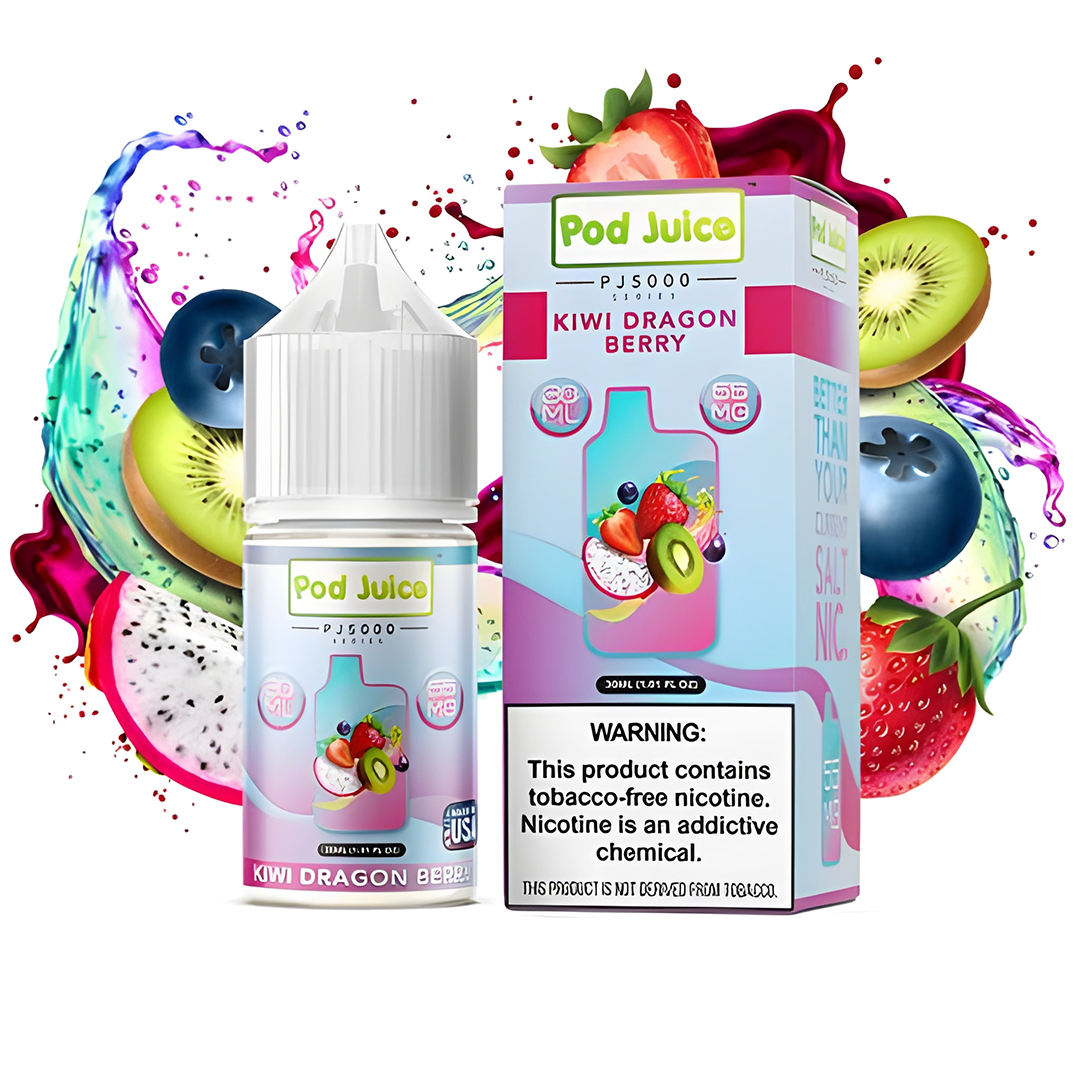 Pod Juice Kiwi Dragon Berry Salt Nic 30mL TFN