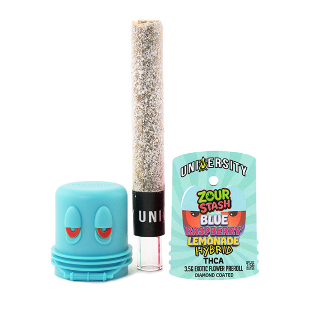 University × Zour Stash Diamond Pre-Rolls 3.5GM