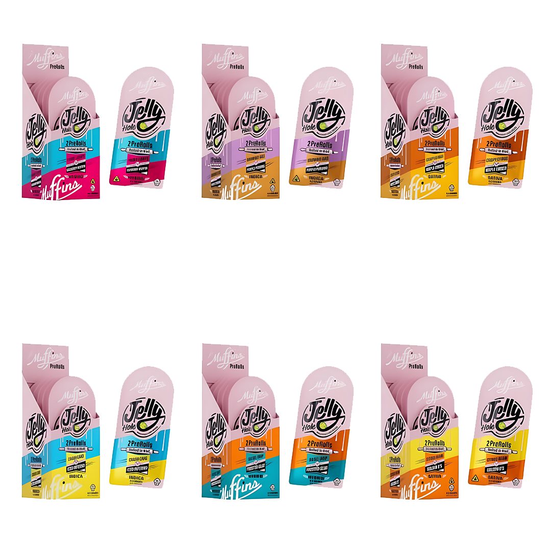 Muffins Jelly Hole THCA Pre-Rolls 2.1G (2-Pack)