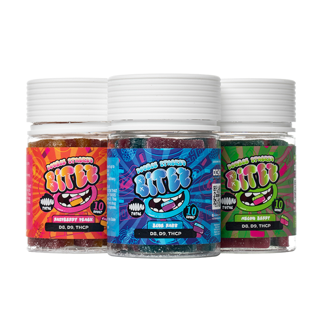 Ocho Extracts Double Stacked Bitez Jarz Gummies 10000MG