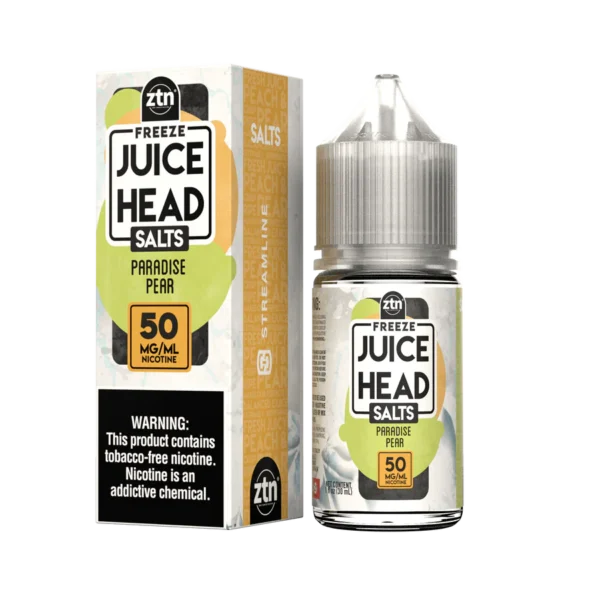 Juice Head TFN Freeze E-Juice Salt 30ml  Peach Pear