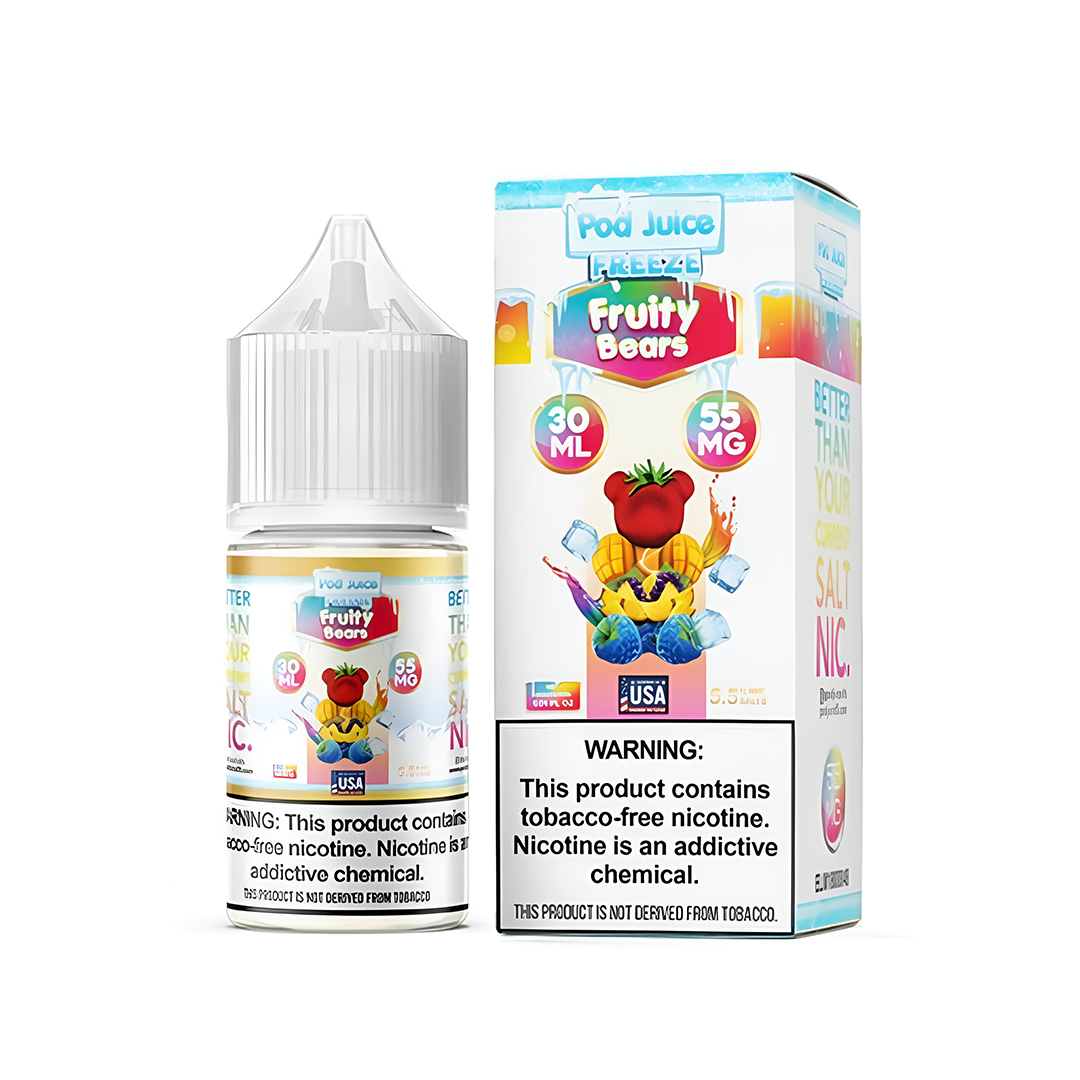 Pod Juice Fruity Bears Freeze Salt Nic 30mL TFN