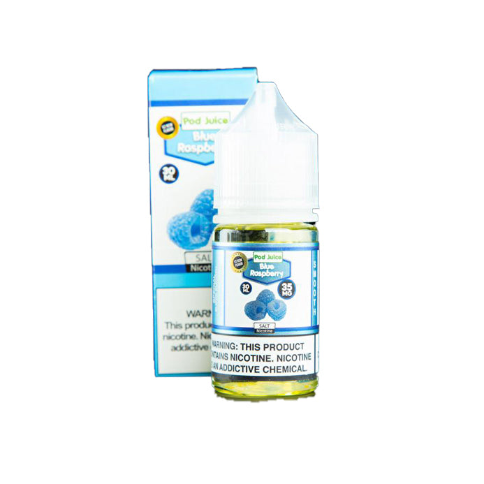 Pod Juice Blue Raspberry Salt Nic 30mL TFN