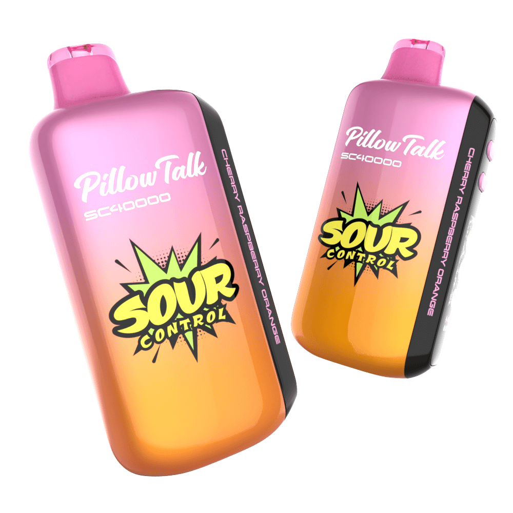 Pillow Talk Sour Control Cherry Raspberry Orange 40,000 Puffs