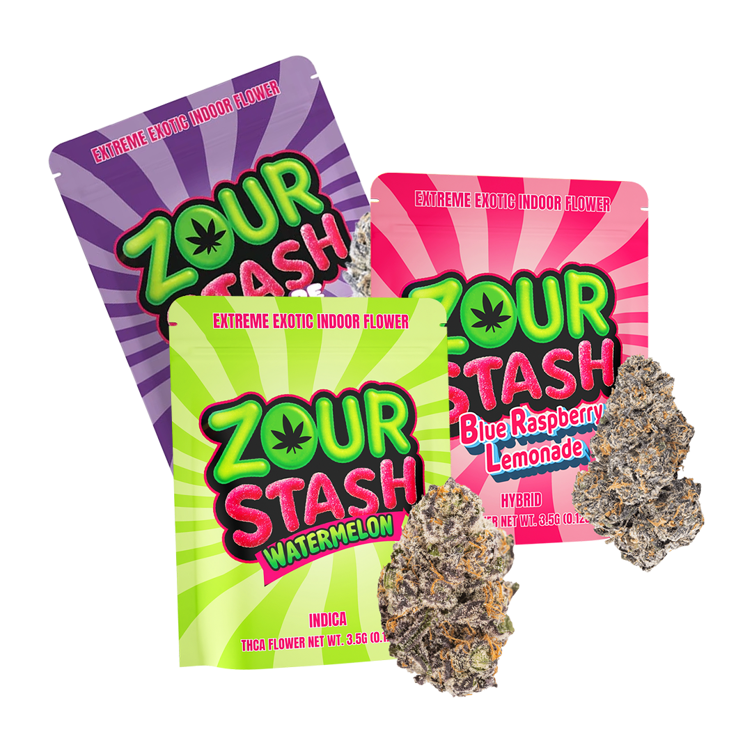 Zour Stash Exotic Flower Pre-Rolls 3.5g