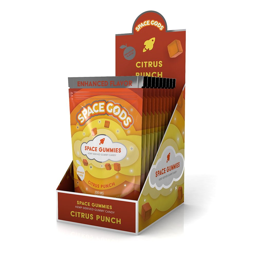 Spacegoods Gummy 300mg Citrus Punch