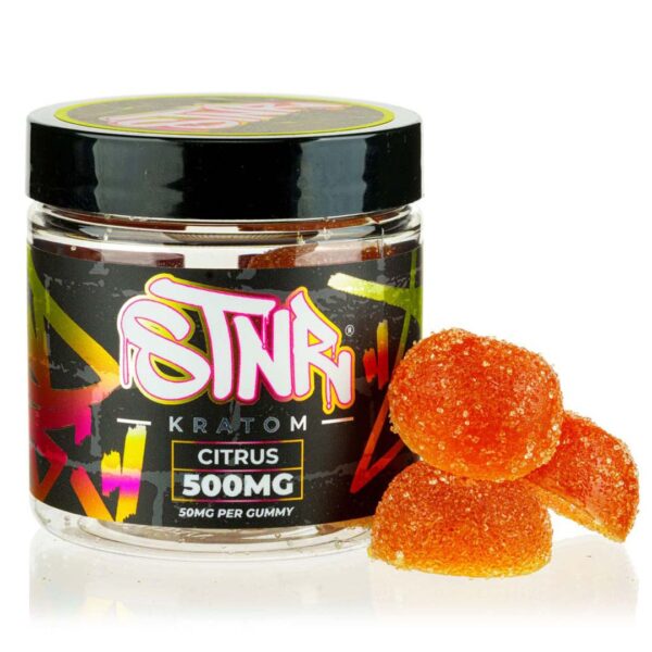 STNR Creations Kratom Gummies – Citrus