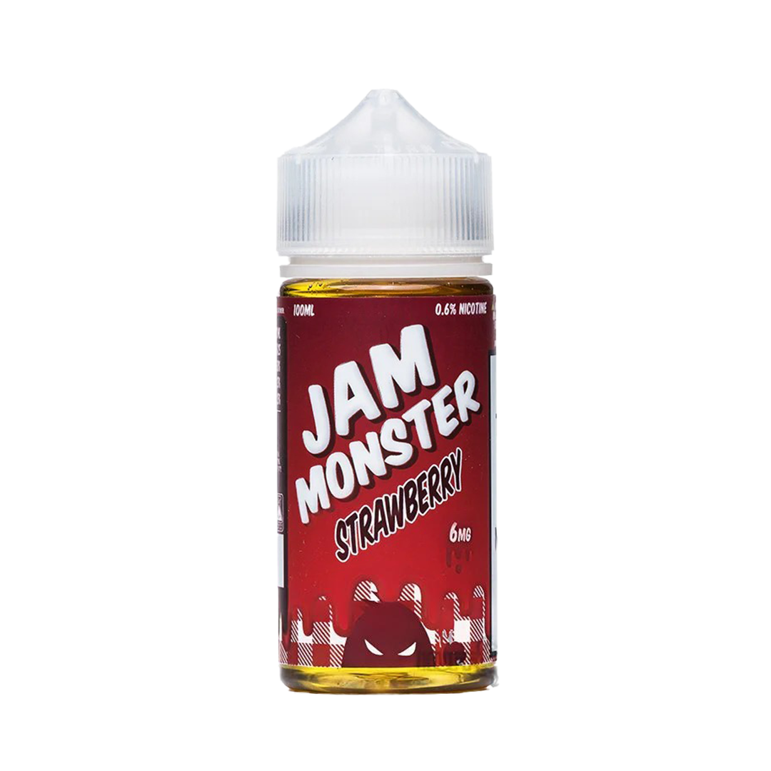 Jam Monster Strawberry 100ml – Sweet Strawberry E-Liquid (6mg)