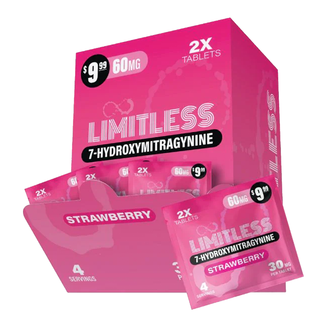 Limitless 7-Hydroxymitragynine 60mg | Premium Kratom Extract