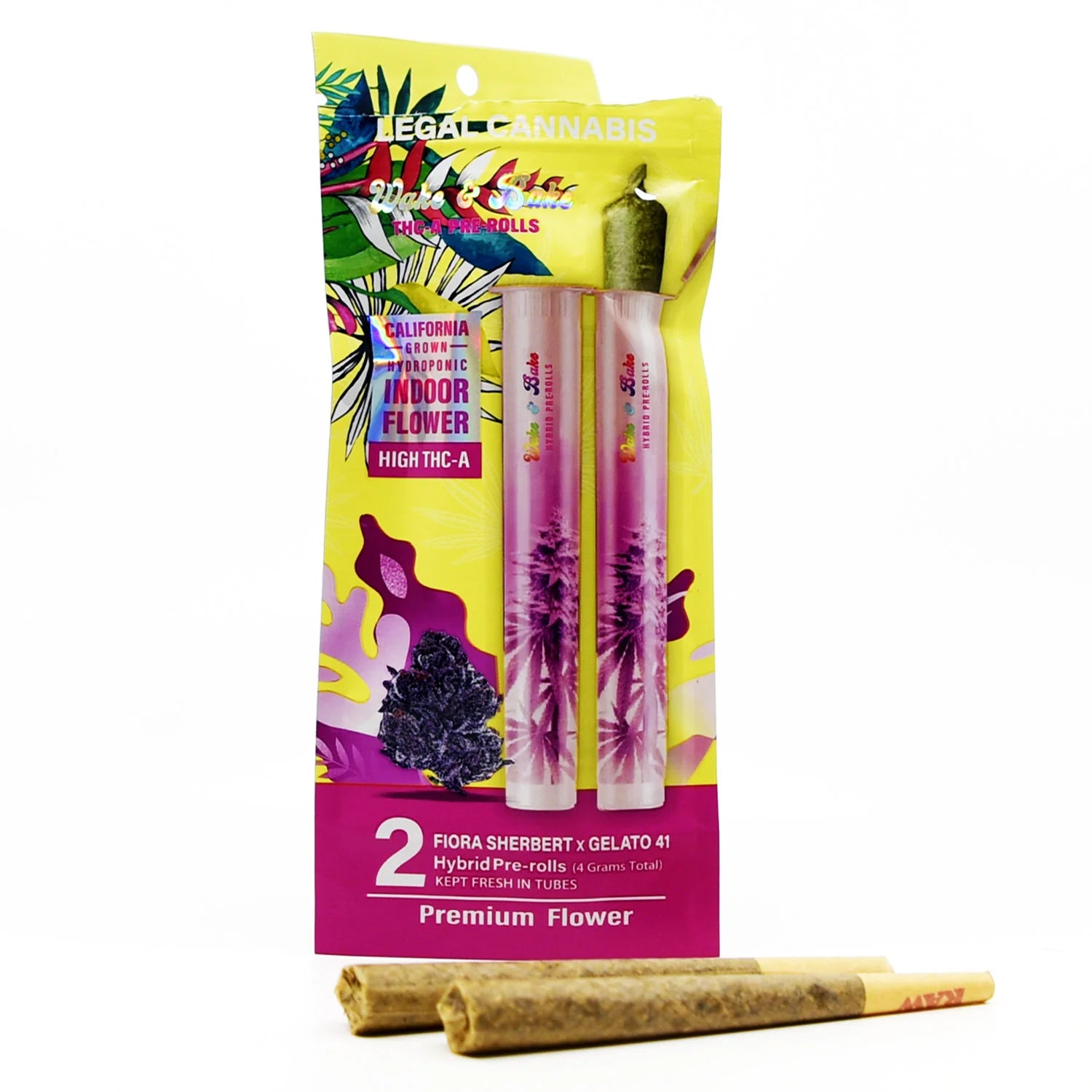 Wake and Bake Pre-Rolls – 4g | Premium Hemp Joints