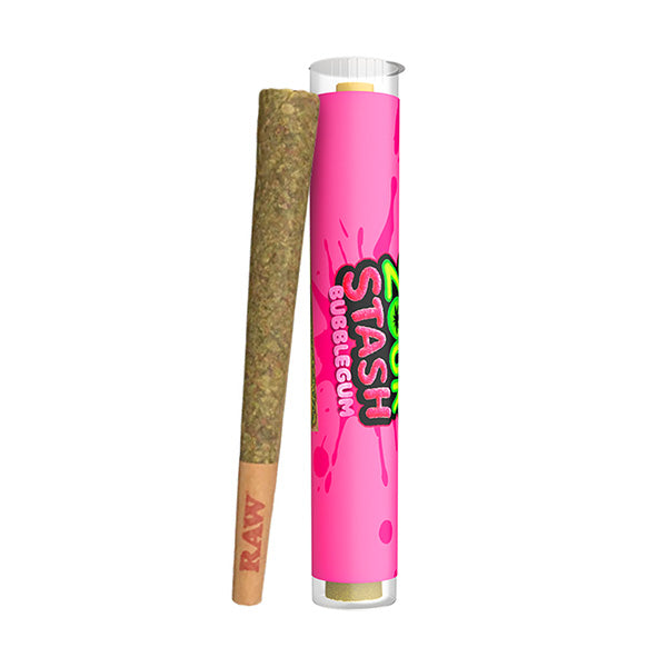 Zour Stash THC-A Hash Hole Pre-Rolls – Bubblegum (Sativa, 2g)